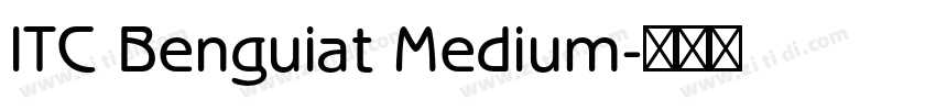 ITC Benguiat Medium字体转换 ITC Benguiat Medium字体转换